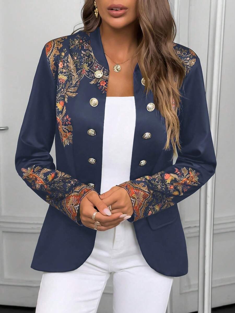 Ingrid – Klassisk Tweed Cardigan til Kvinder
