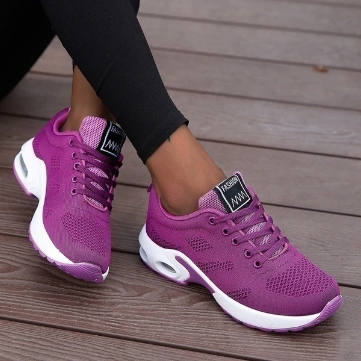 Variant image for Løbesko Dame - Komfortable Letvægts Ortopædiske Sneakers Med Stødabsorbering-17