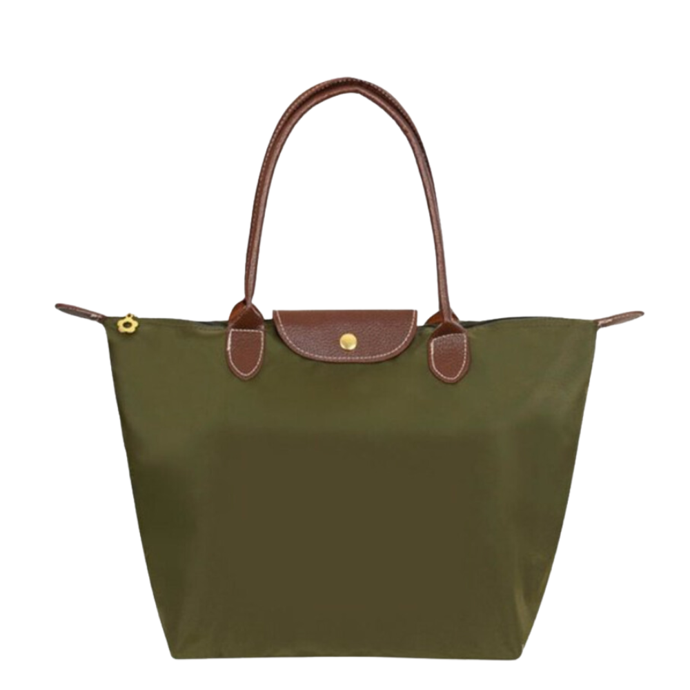 Abelone Luksus Håndtaske - Rummelig og Elegant med Solid Håndtag