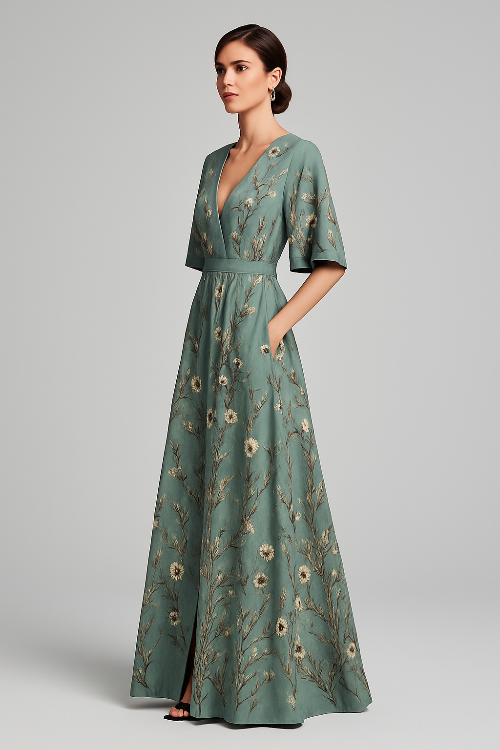 Sofia | Elegant Kjole til Fest & Hverdag – Stilfuld & Komfortabel