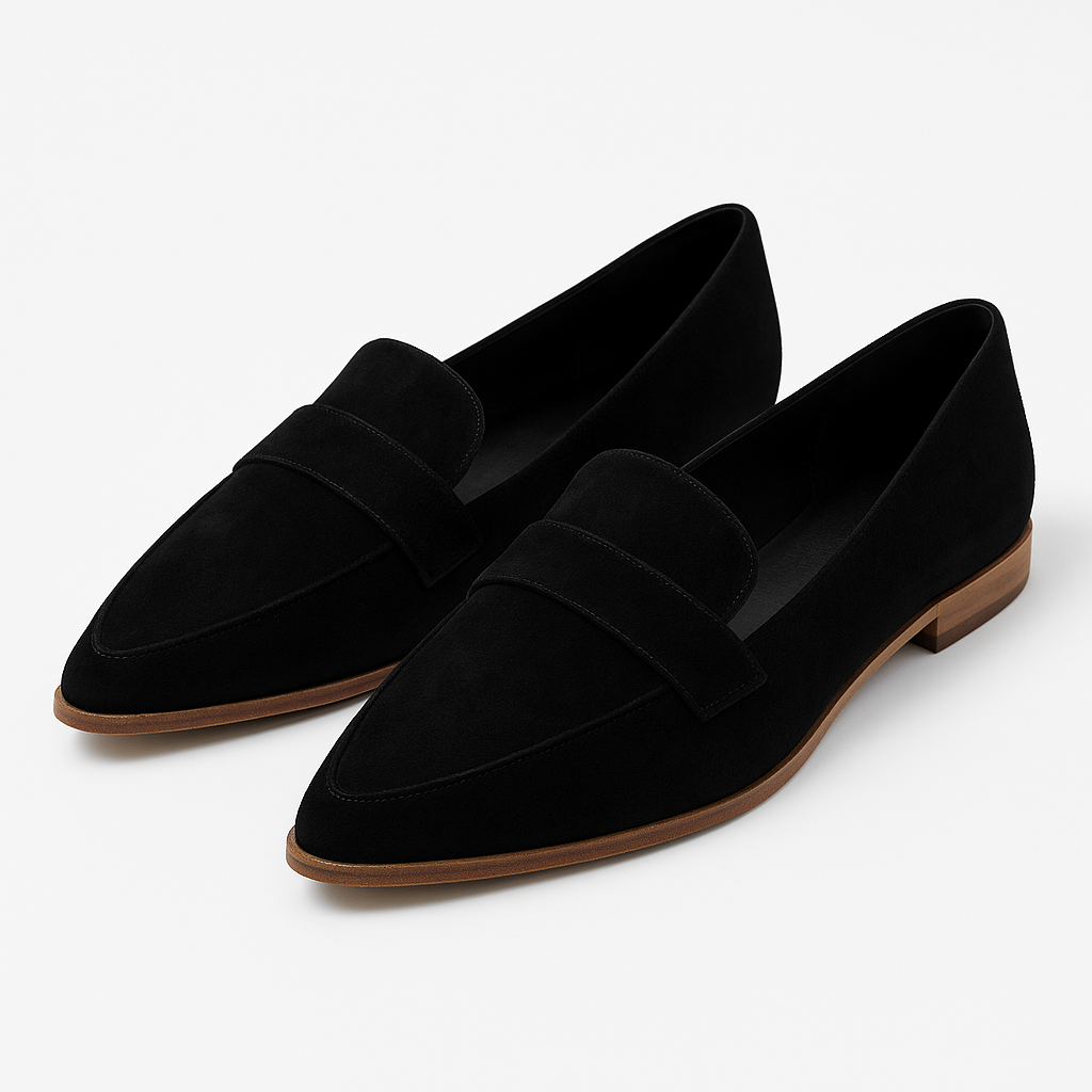 Bella - Elegante Suèdelook Loafers til Dames med Uovertruffen Komfort