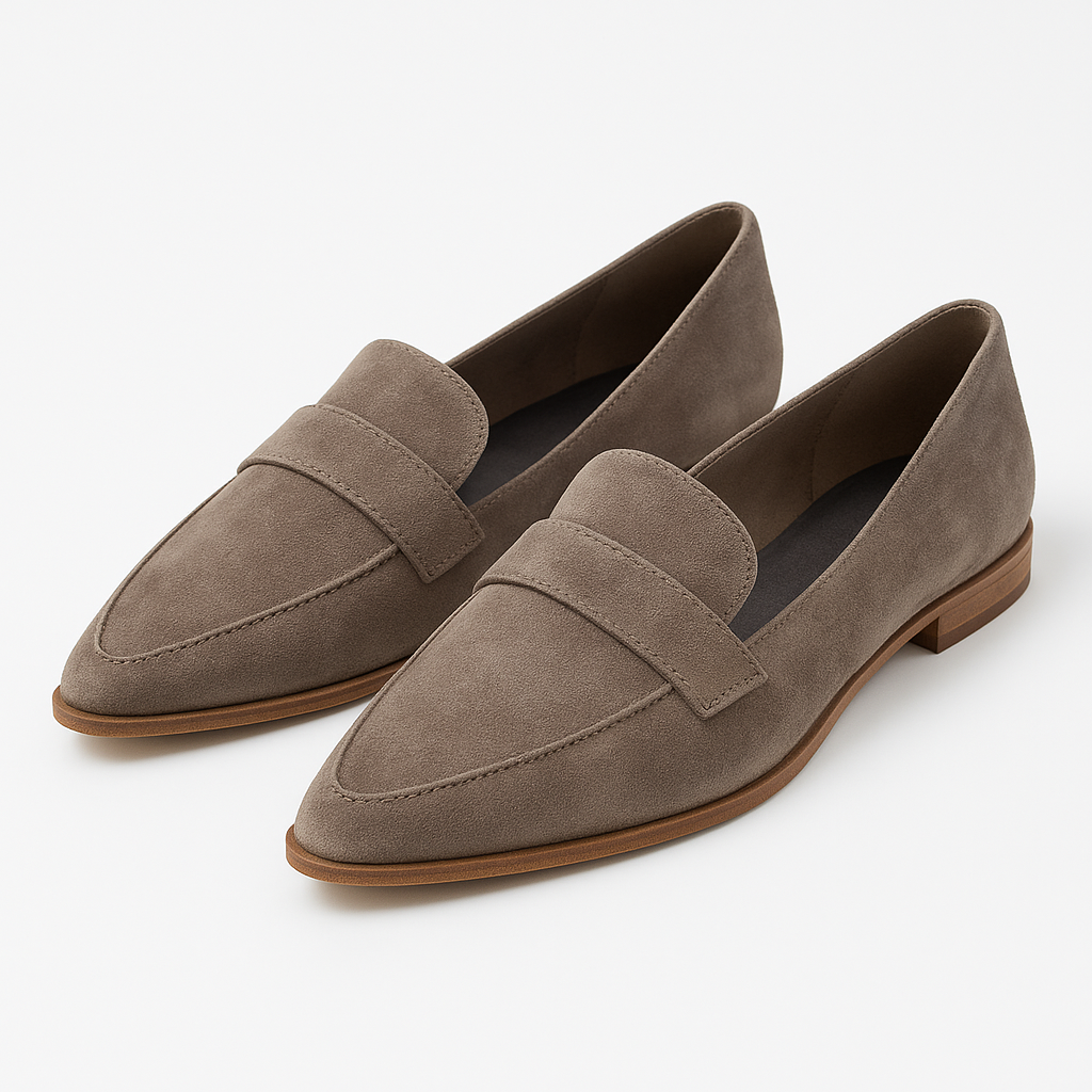 Bella - Elegante Suèdelook Loafers til Dames med Uovertruffen Komfort