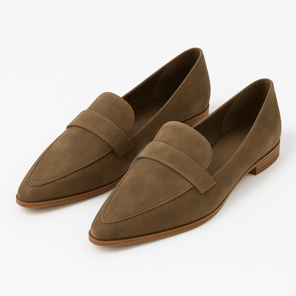 Bella - Elegante Suèdelook Loafers til Dames med Uovertruffen Komfort