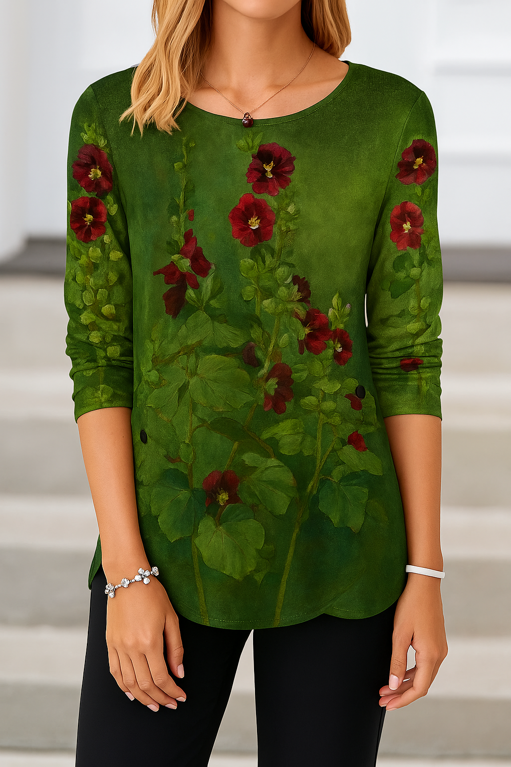 Runa – Elegant damesbluse