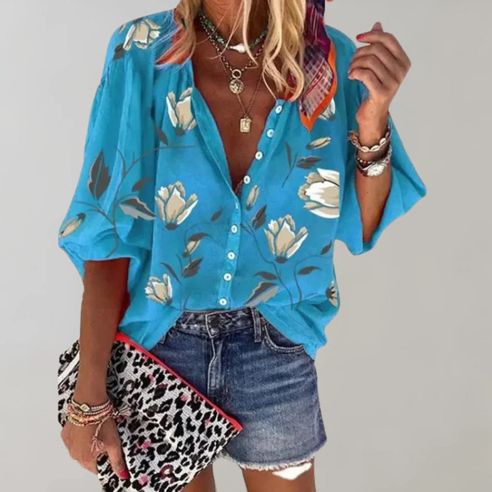Tilde – Let og blomstrende sommerbluse