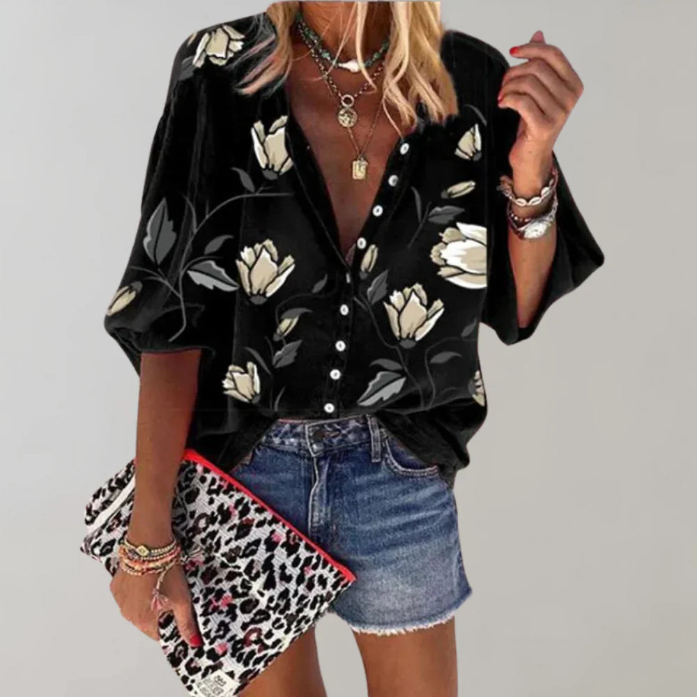 Tilde – Let og blomstrende sommerbluse