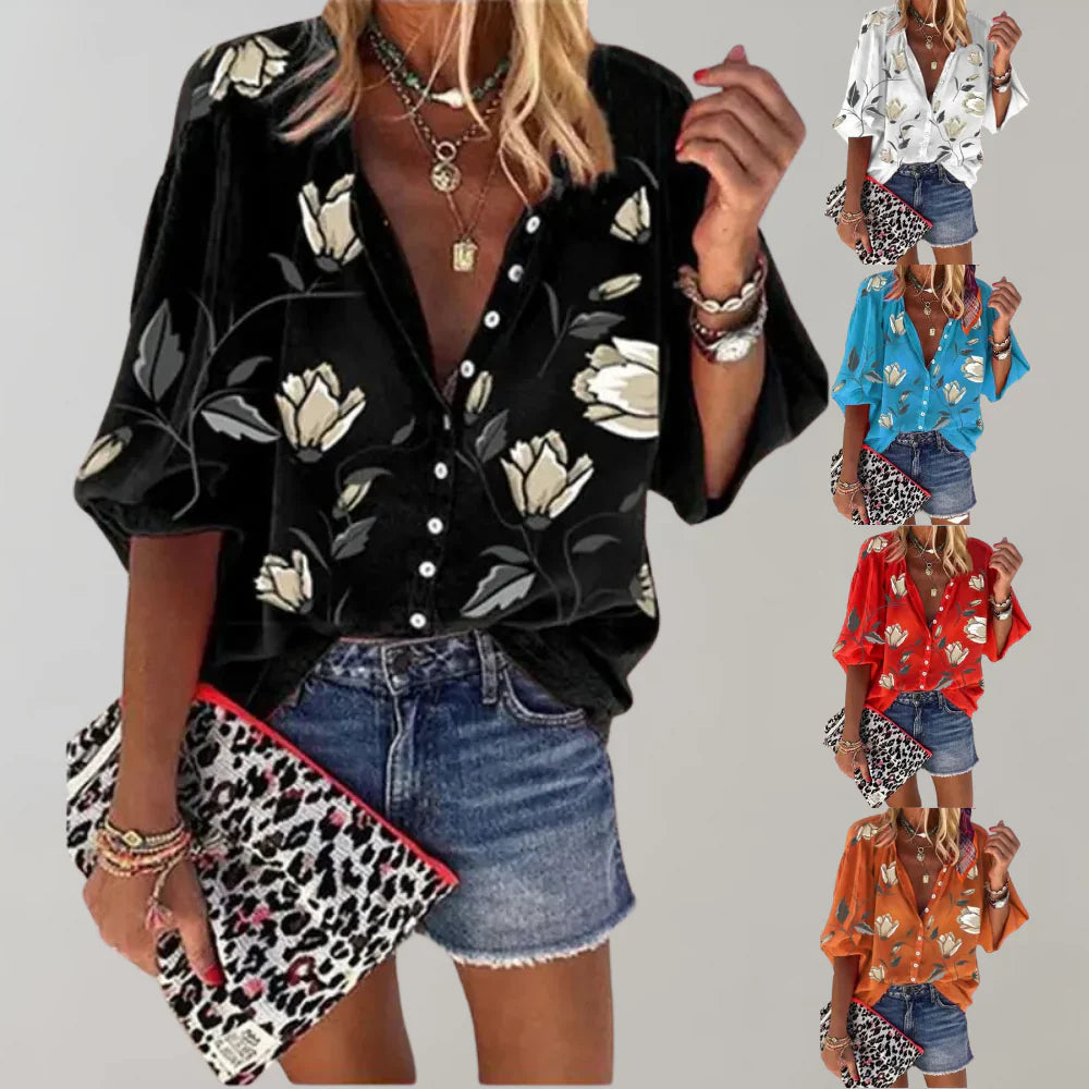 Tilde – Let og blomstrende sommerbluse
