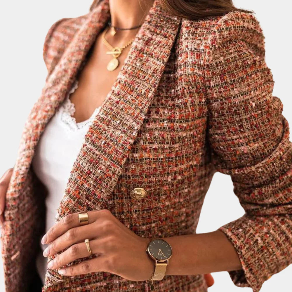 Freja – Ternet Slim Fit Blazer til Kvinder