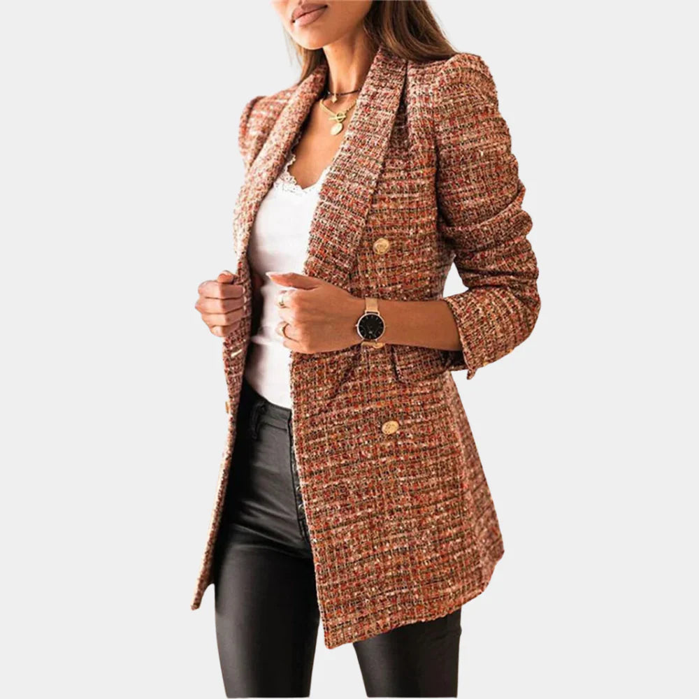 Freja – Ternet Slim Fit Blazer til Kvinder