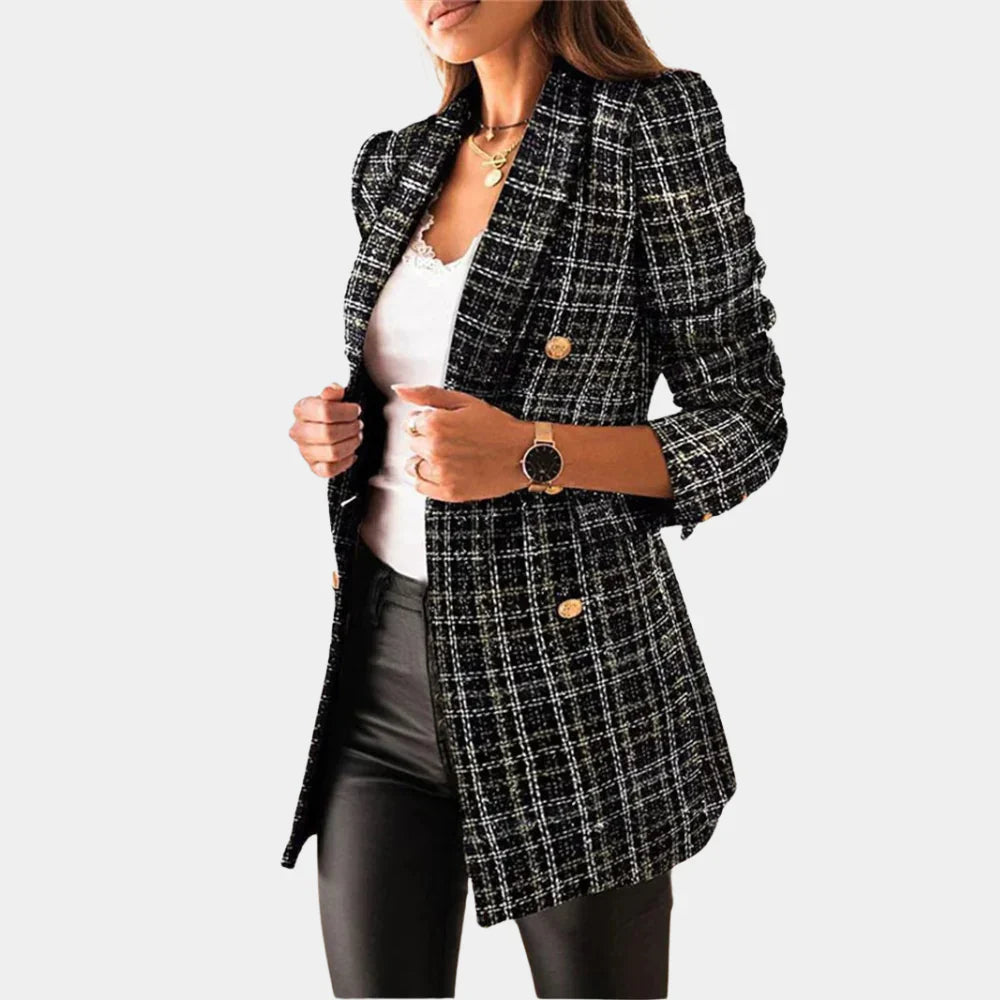 Freja – Ternet Slim Fit Blazer til Kvinder
