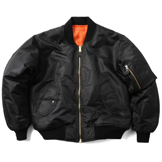 Klassisk MA-1 Bomber Jakke Dame - Vind- og Vandafvisende, Tidløst Design