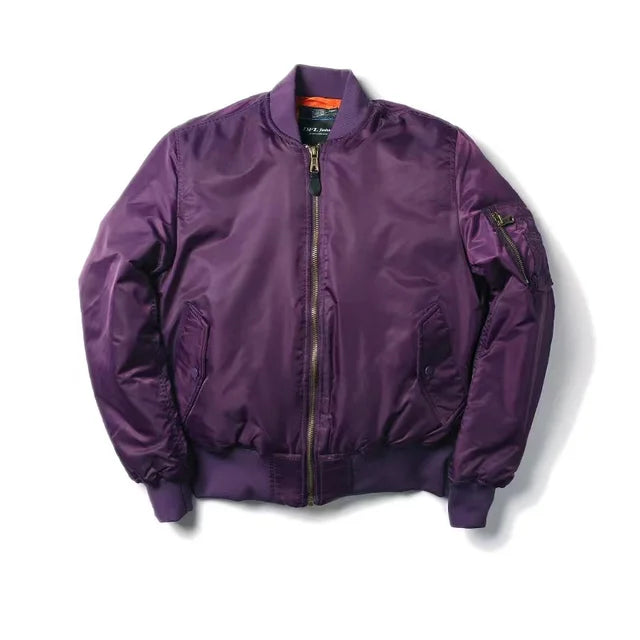 Klassisk MA-1 Bomber Jakke Dame - Vind- og Vandafvisende, Tidløst Design