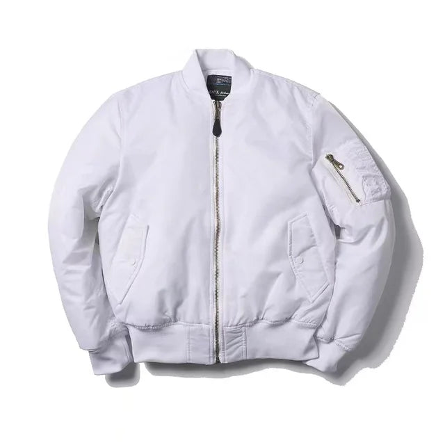 Klassisk MA-1 Bomber Jakke Dame - Vind- og Vandafvisende, Tidløst Design