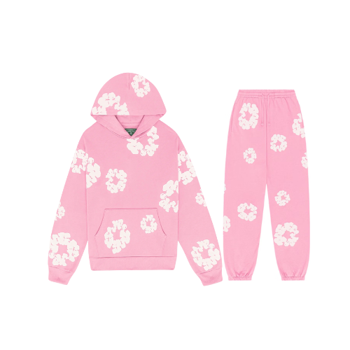 FLORVIBE – Unisex blomster-træningssæt i blødt materiale og farverigt design
