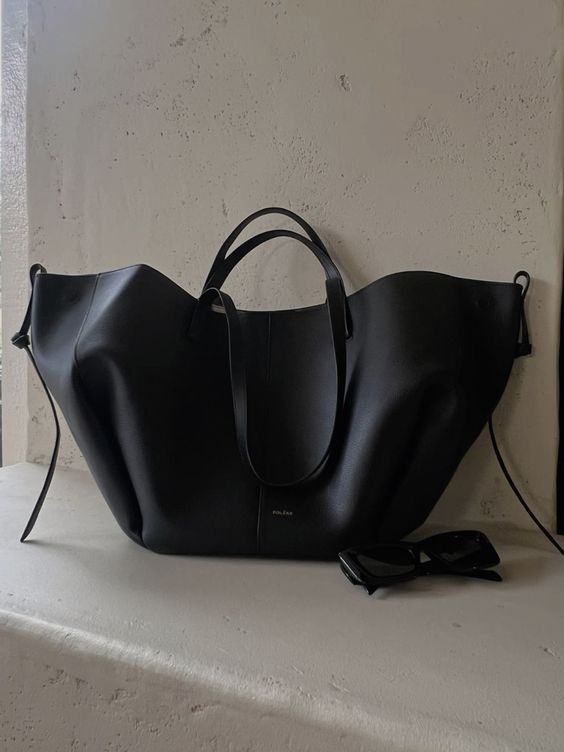 Variant image for Elegant Læder Tote Taske - Rummelig, Holdbar med Aftagelig Skulderrem-3