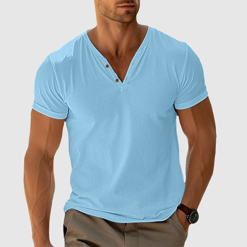 NOLAN – Knappet Basis Tee