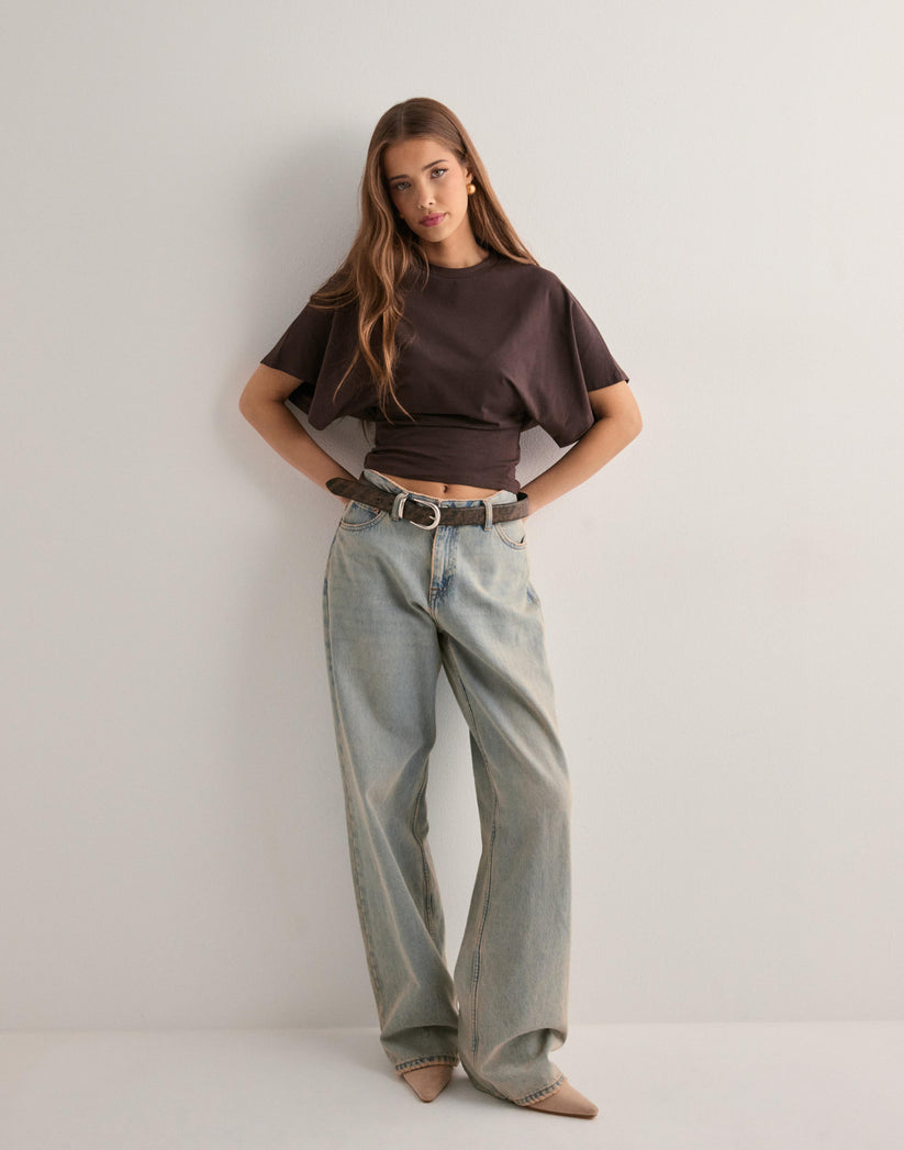 Variant image for Amaya - Trendy T-Shirt Med Oversized Ærmer i Ultra-Blødt Stof-19