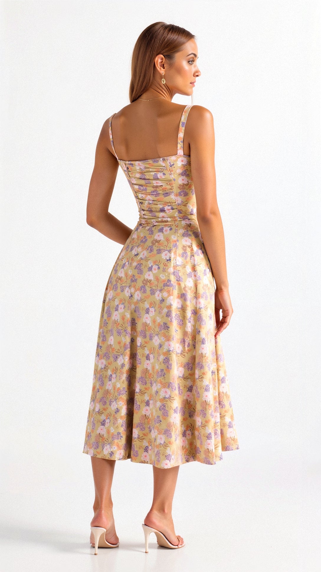 Chiara - Elegant Taljekjole Med Bustier-Design og Flatterende Pasform