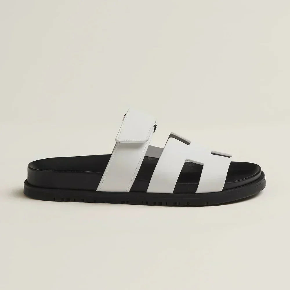 Paula - Elegant Chypre-Stil Sandaler Dame med Justerbare Remme og Komfort