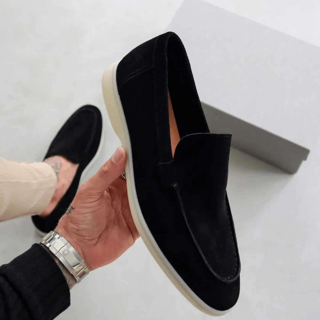 Læder Loafers med Klassisk Elegance og Overlegen Komfort til Mænd