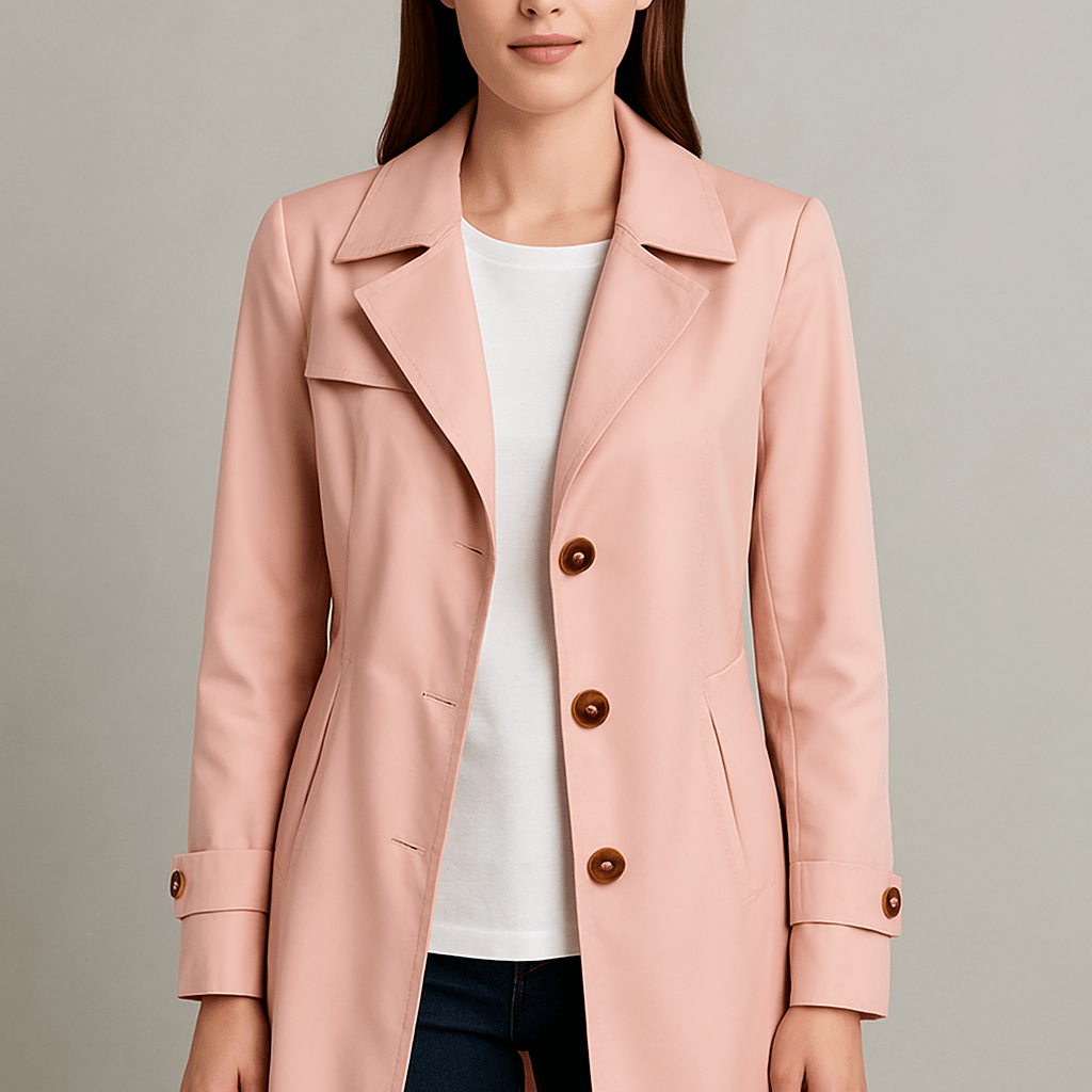 Variant image for Sofie - Tidløs Trenchcoat i Letvægtsstof med Flatterende Pasform-22