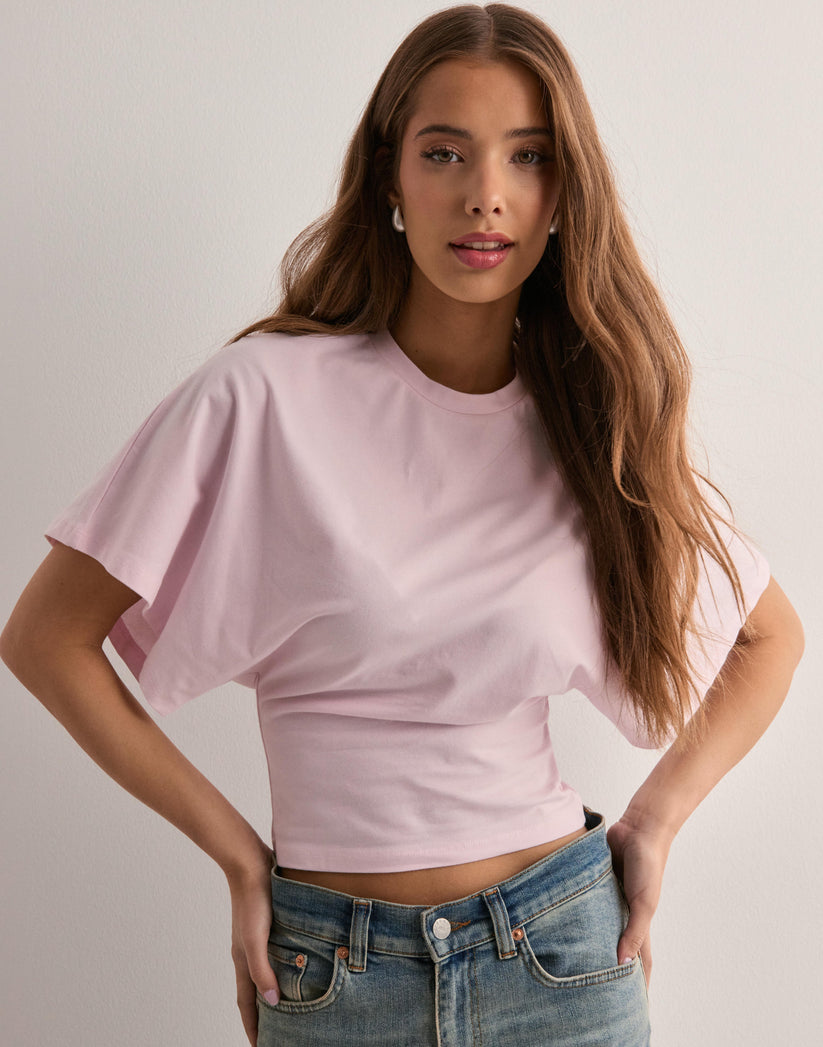 Amaya - Trendy T-Shirt Med Oversized Ærmer i Ultra-Blødt Stof-3