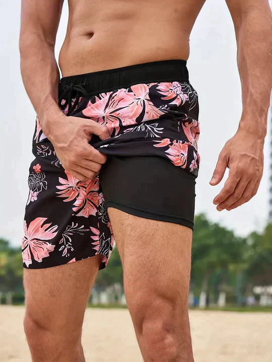 Variant image for Elegant Sommer Svøm Shorts Til Mænd - Hurtig Tørring, Let Og Åndbar Design-31