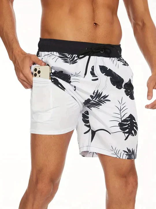 Variant image for Elegant Sommer Svøm Shorts Til Mænd - Hurtig Tørring, Let Og Åndbar Design-19