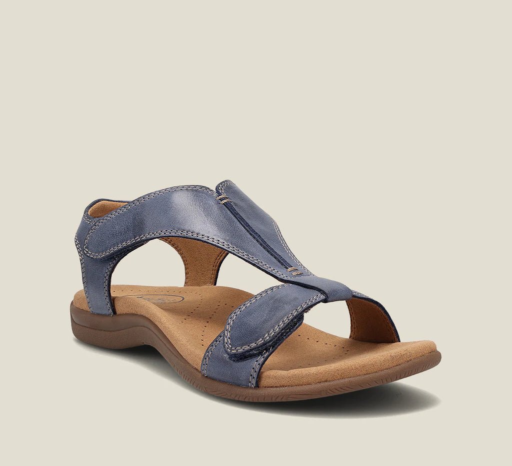 Mathilde - Ergonomiske Sandaler Dame i Læder med Ortopædisk Støtte-4