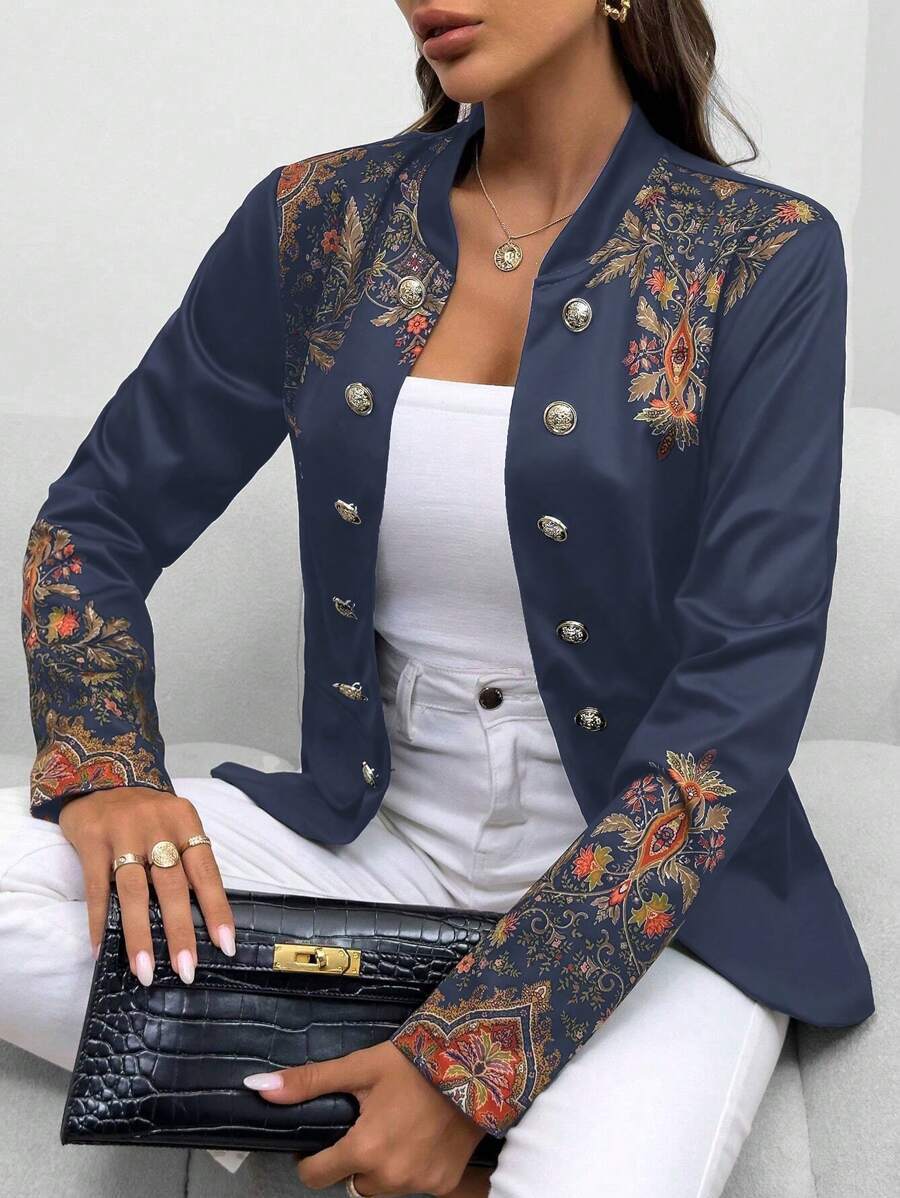 Ingrid – Klassisk Tweed Cardigan til Kvinder