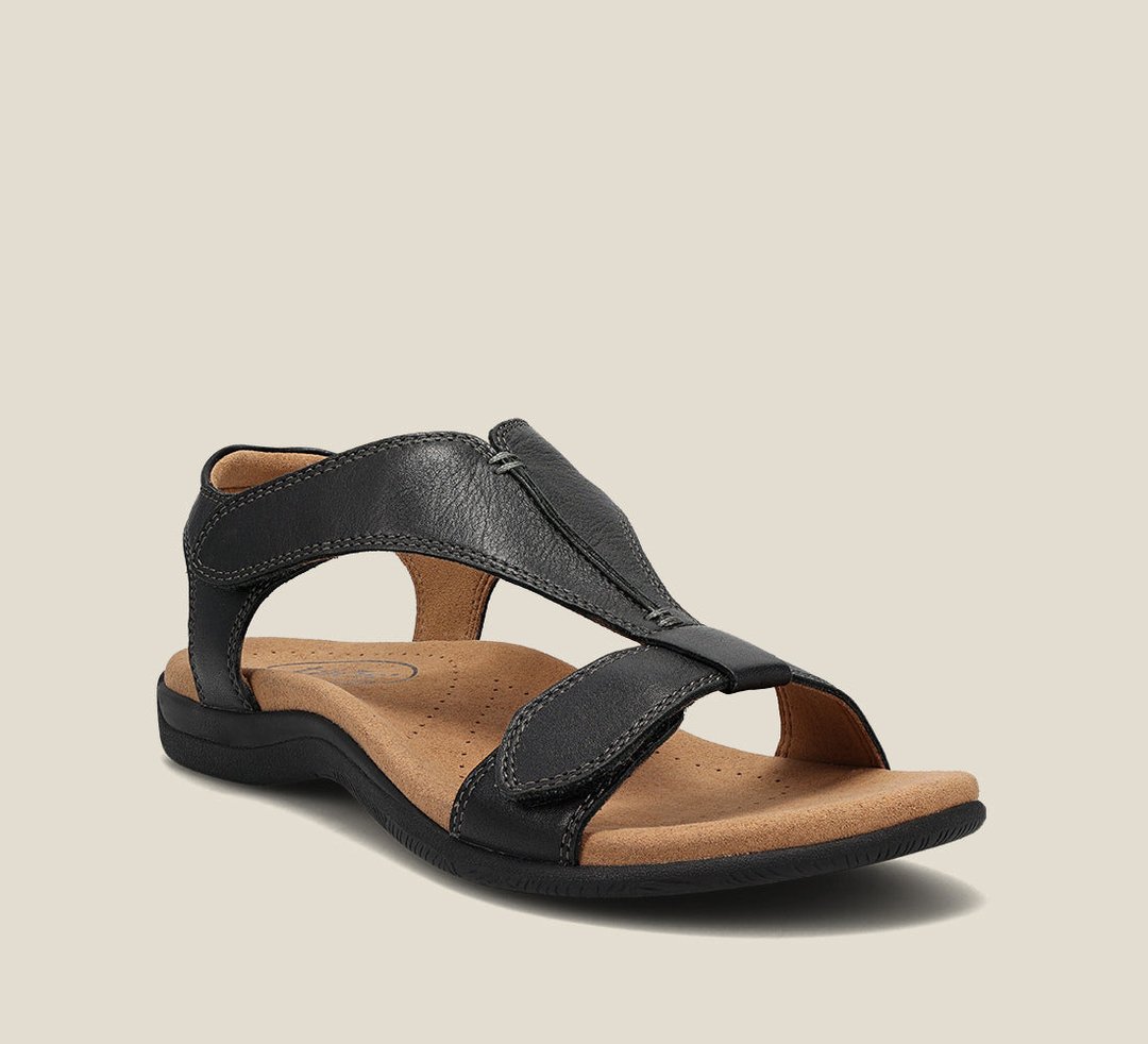 Mathilde - Ergonomiske Sandaler Dame i Læder med Ortopædisk Støtte-6