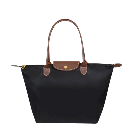 Abelone Luksus Håndtaske - Rummelig og Elegant med Solid Håndtag