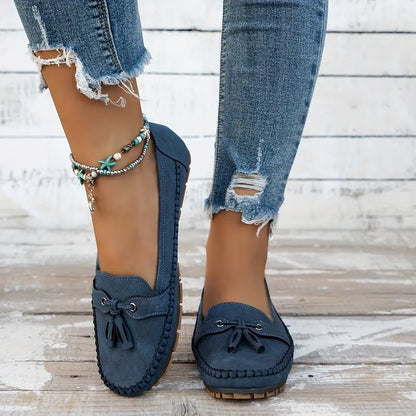 Lise – Ortopædiske Vintage Loafers med Komfort i Fokus