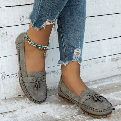 Lise – Ortopædiske Vintage Loafers med Komfort i Fokus