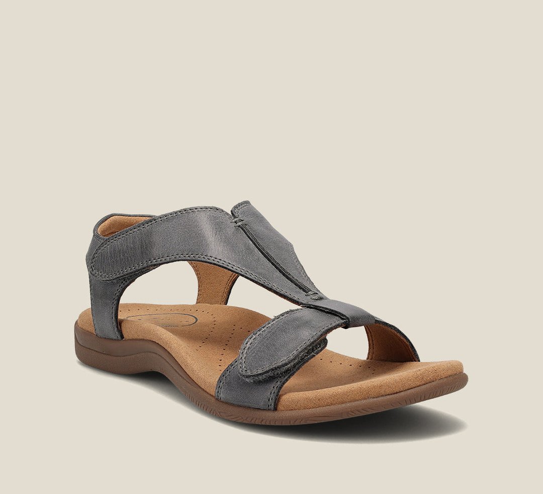 Mathilde - Ergonomiske Sandaler Dame i Læder med Ortopædisk Støtte-5