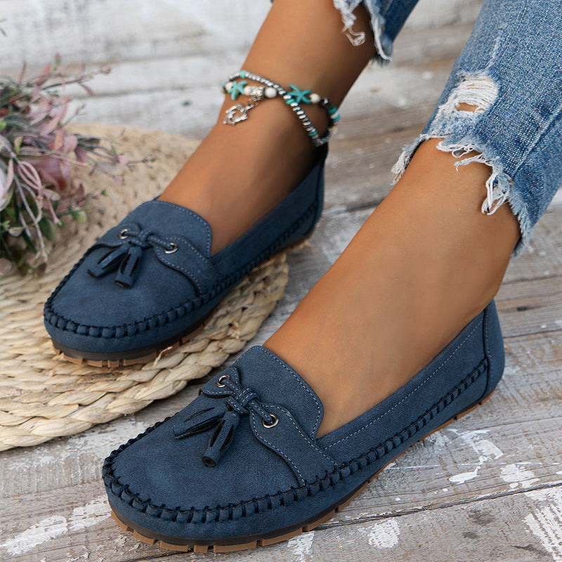 Lise – Ortopædiske Vintage Loafers med Komfort i Fokus
