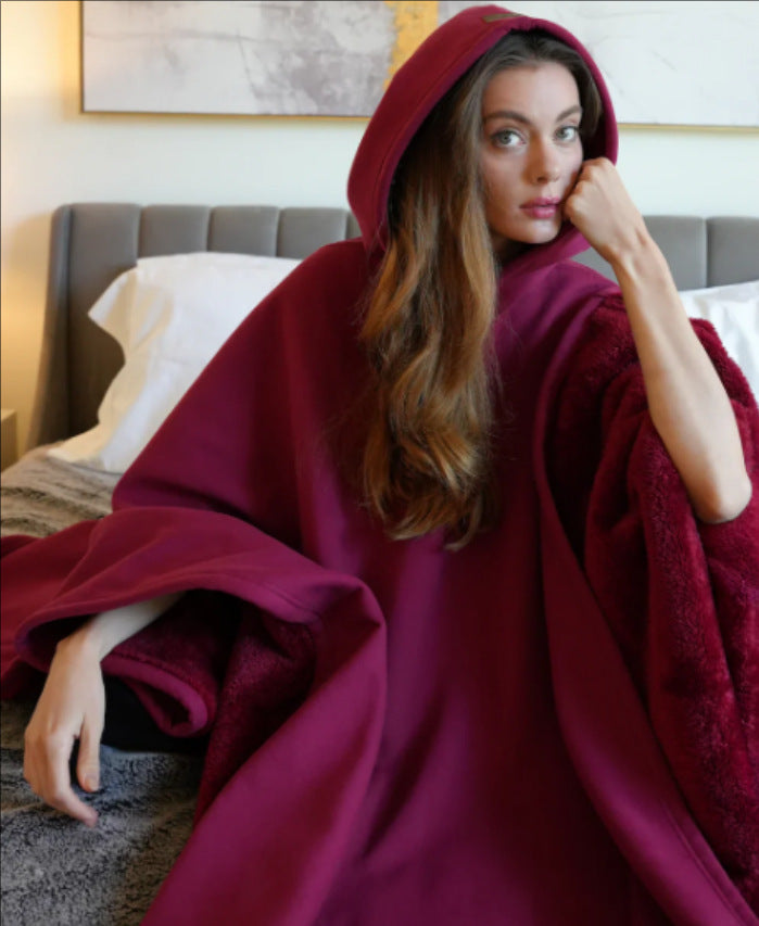 Eden Hoodie Blanket - Oversized, Silk-Like Fabric for Ultimate Relaxation-4