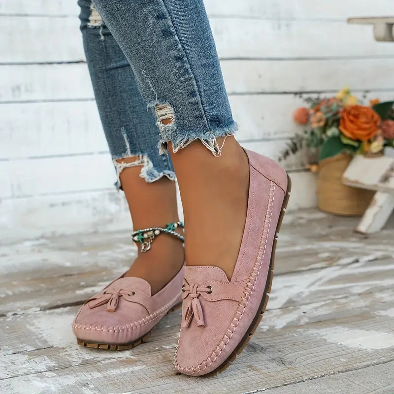 Lise – Ortopædiske Vintage Loafers med Komfort i Fokus