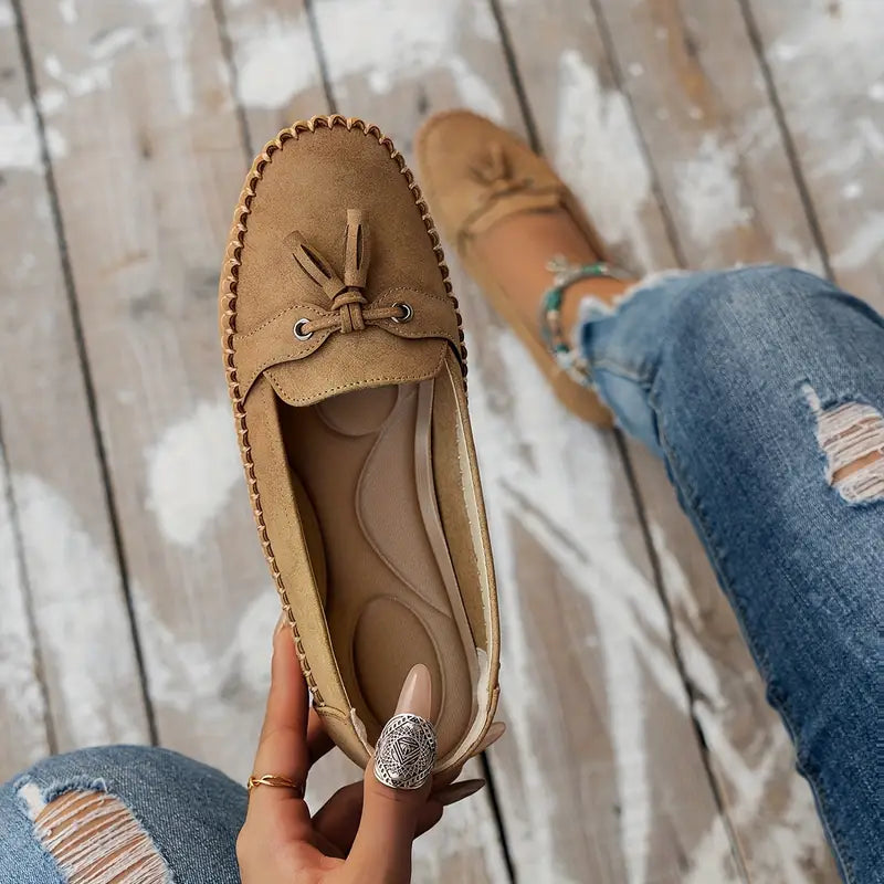Lise – Ortopædiske Vintage Loafers med Komfort i Fokus