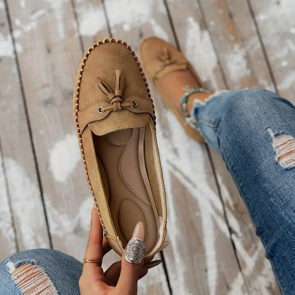 Lise – Ortopædiske Vintage Loafers med Komfort i Fokus