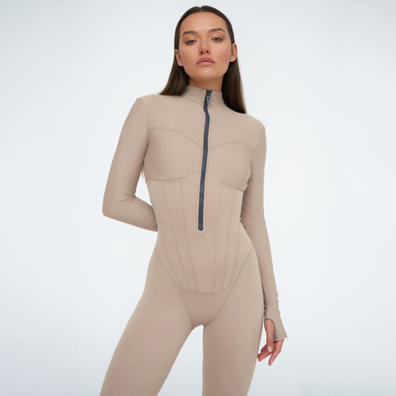 Variant image for Trendy Buksedragt Med Lynlås - Komfortabel Og Stilfuld Jumpsuit Til Alle Anledninger-13