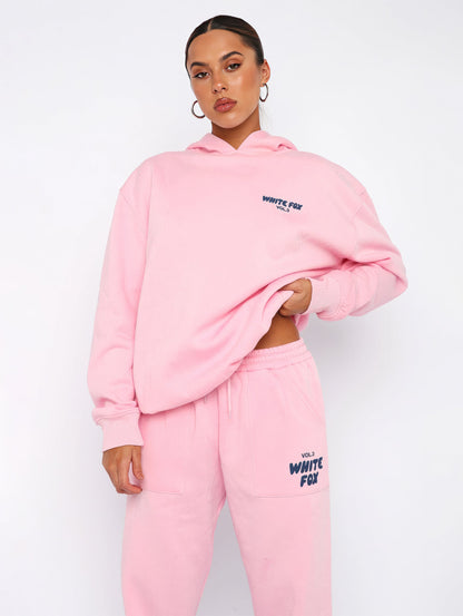 Variant image for Oversized Hoodie Sæt Til Kvinder - Komfortabel, Blød & Åndbar Træning-25