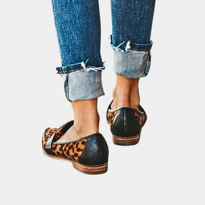 AMÉLIE – Komfortable Loafers i Ruskindslook med Tidløst Design