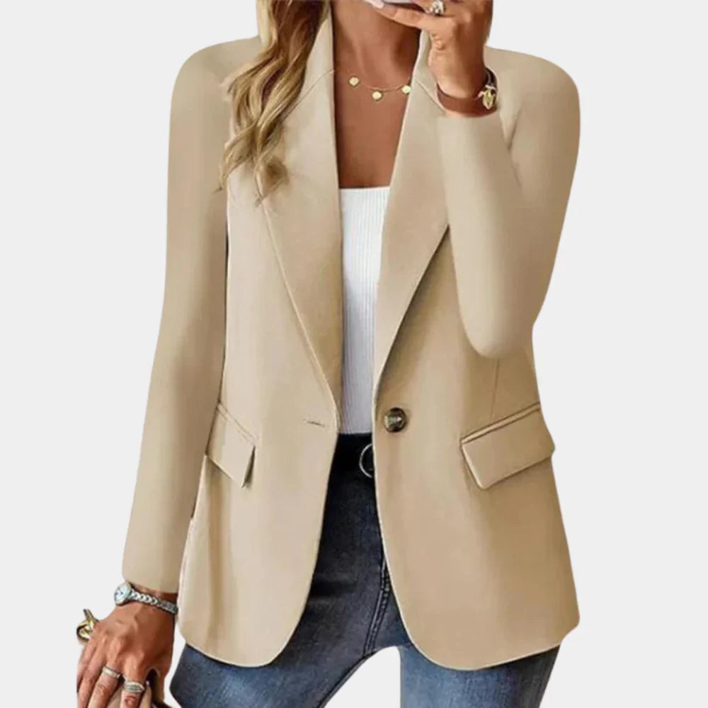 Linnea – Figursyet Sommerblazer med Stretch