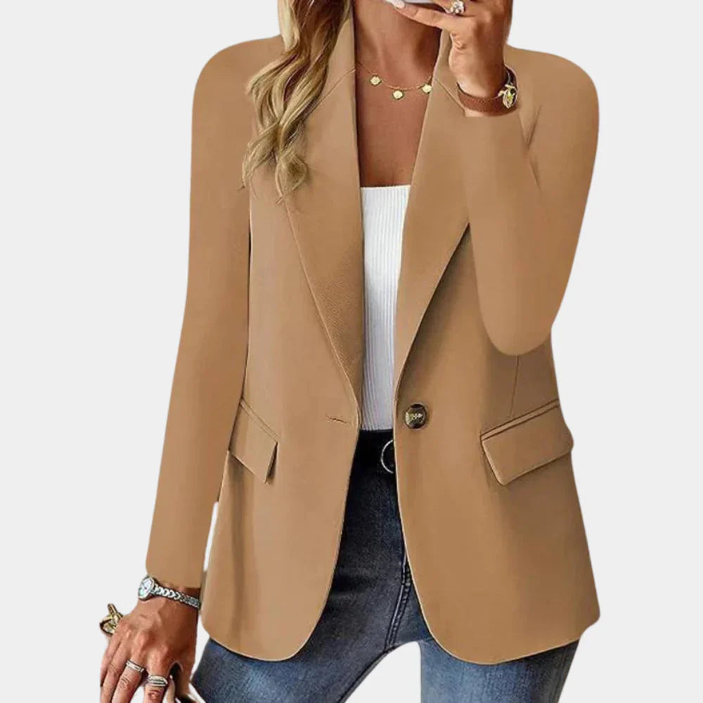 Linnea – Figursyet Sommerblazer med Stretch
