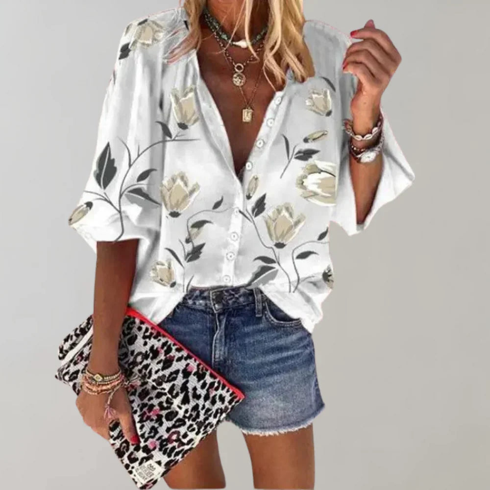 Tilde – Let og blomstrende sommerbluse