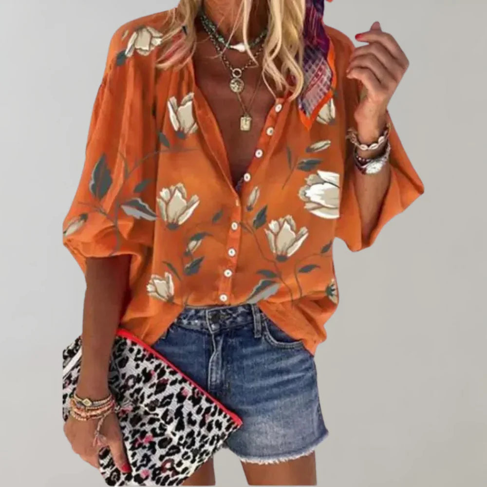 Tilde – Let og blomstrende sommerbluse