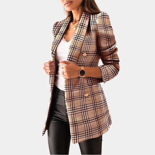Freja – Ternet Slim Fit Blazer til Kvinder