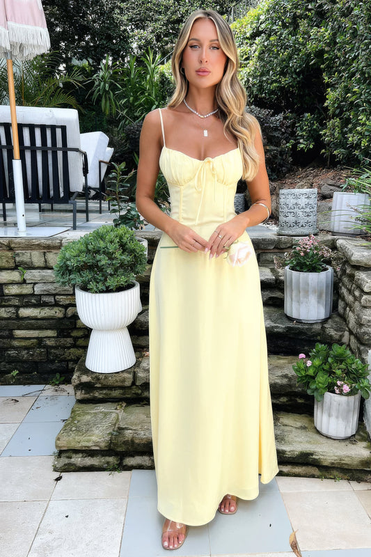 Ella Rose - Let Maxi Sommerkjole Med Elegant Pasform Og Friske Farver