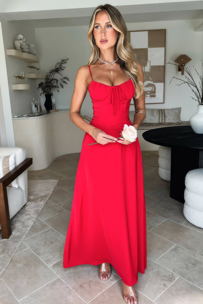 Ella Rose - Let Maxi Sommerkjole Med Elegant Pasform Og Friske Farver
